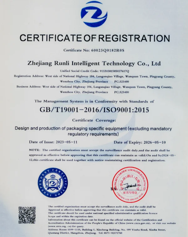 Certificaciones