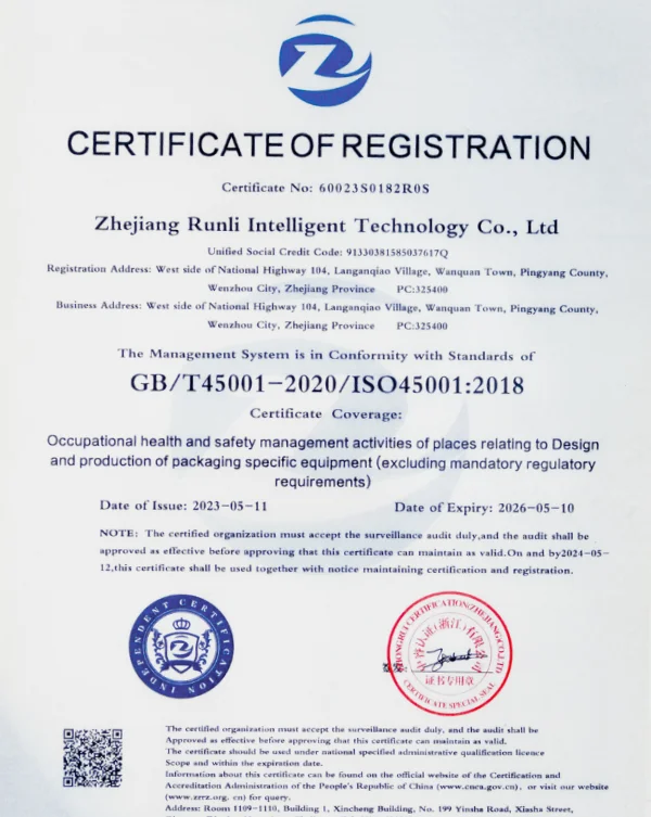Certificaciones