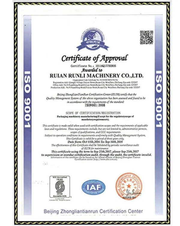 Certificaciones