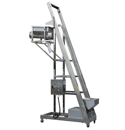Elevador de cangilón único (tipo sinfín horizontal)