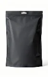 Bolsa tipo stand up con cierre (zipper) y orificio para colgar